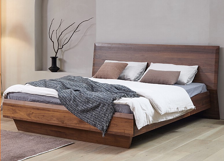 Giường ngủ bằng gỗ Sồi